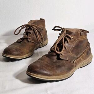 Columbia Davenport Mens Size 9 Chukka Waterproof Leather Boot